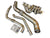 JackSpania Racing B58 Gen 2 6-port single turbo hot-side kit for BMW M240i, M340i, M440i, and Toyota GR Supra A90/A91 engines.