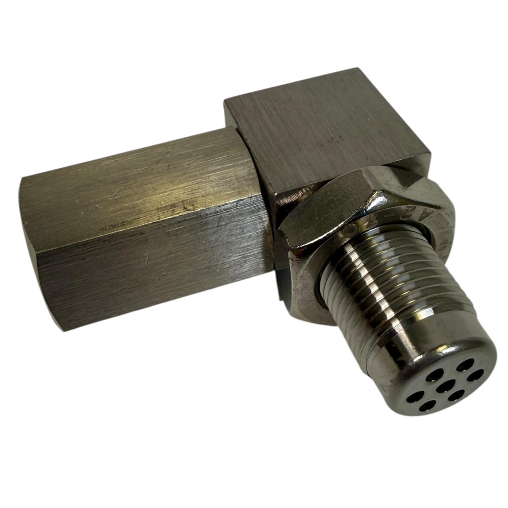 JackSpania Racing 90° O2 oxygen sensor spacer fixing P0420/P0430 check engine light on vehicle engine.