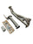 K20 K20Z3 K24 06-11 Honda Civic Si FG2 FD FA K-Series Tri-Y 2.5" Header Exhaust 2.0L 2.4L 8th Gen FA5