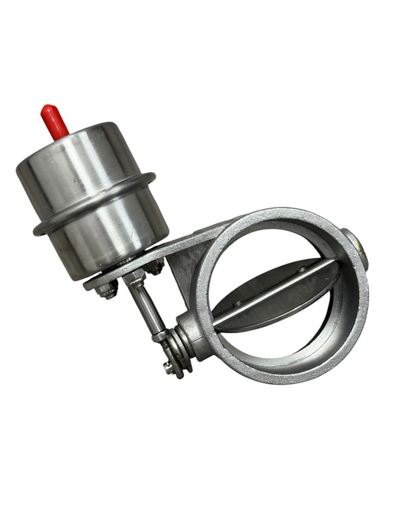 Stainless Steel Exhaust Control Valve Set Boost Actuator Open Style 2.5'' 63mm
