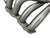 K Swap K20 K24 Exhaust Header 2 Bolt 4-2-1 Tri-Y EK EG DC2 Civic Pipe