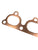 Honda K B H Series Precision Fit Copper Exhaust Manifold Gaskets