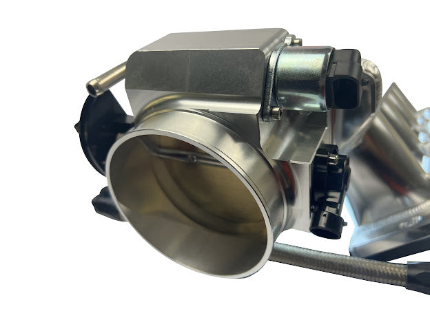 Dbc Computer And Intake LS Low Profile Metal Fabricated Intake Manifold DBC LS1 LS2 LS6 92mm ...