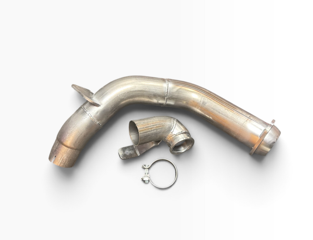 High Performance 2020-2025 Ford Powerstroke 6.7L 4" Downpipe (Clearance / Check Description)