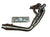 B Series 4-1 Ramhorn Megaphone Header Vband 3” 3 Inch B16 B18 B20