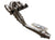 B Series 4-1 Ramhorn Megaphone Header Vband 3” 3 Inch B16 B18 B20