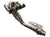 B Series 4-1 Ramhorn Megaphone Header Vband 3” 3 Inch B16 B18 B20
