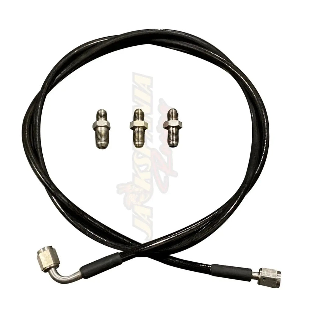 Stainless Steel Braided Clutch Line Kit Fits 2001-2005 Honda Civic Em2