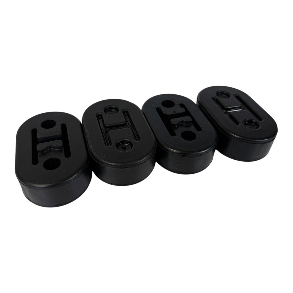 JackSpania Racing polyurethane exhaust tail pipe mount bracket hanger for transmission systems, shown in the image.
