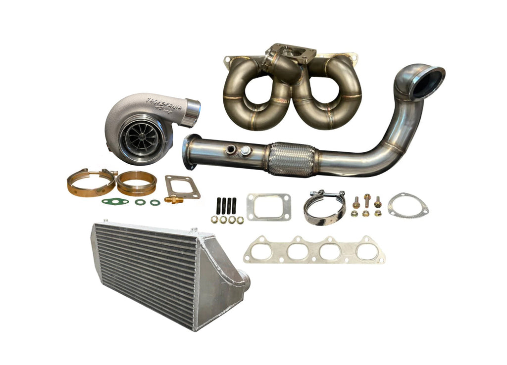 D Series AC PS Compatible T3 Turbo Manifold GSR D15 D16 Intercooler 6262 EG EK DC2 Civic Integra