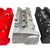 Cast magnesium K Series vented valve cover baffle for Honda Acura K20 K24 engines, with AN10 fitting, by JackSpania Racing.