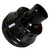 JackSpania Racing dual piston blow-off valve for MK4 A4 S4 1.8T 2.7T, showing the black metal BOV with mounting hardware.