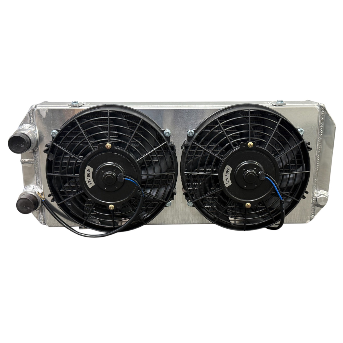 Supeedmotor Radiator Full Size Tucked Radiator For Honda Acura B Series K Series 16AN Shroud