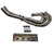 JackSpania Racing B Series V2 hood exit megaphone race header exhaust component