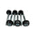 JackSpania Racing B Series V2 hood exit megaphone race header with exposed exhaust tubing