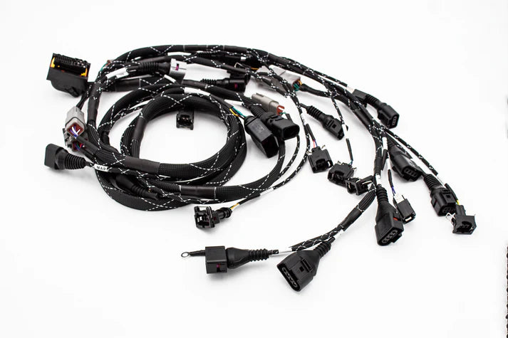 1.8T MK4 Wire Tucked Complete Engine Harness AWP, AWW, BEA, BAM - V2