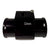 Black water hose coolant temperature sensor adapter for engine sensors, compatible with Jack Spania Racing products.