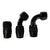 Jack Spania Racing AN8 8AN swivel hose end fittings in 0°, 45°, and 90° angles, designed for high-performance engine hoses.