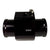 Black water hose coolant temperature sensor adapter for engine sensors, compatible with Jack Spania Racing vehicles.