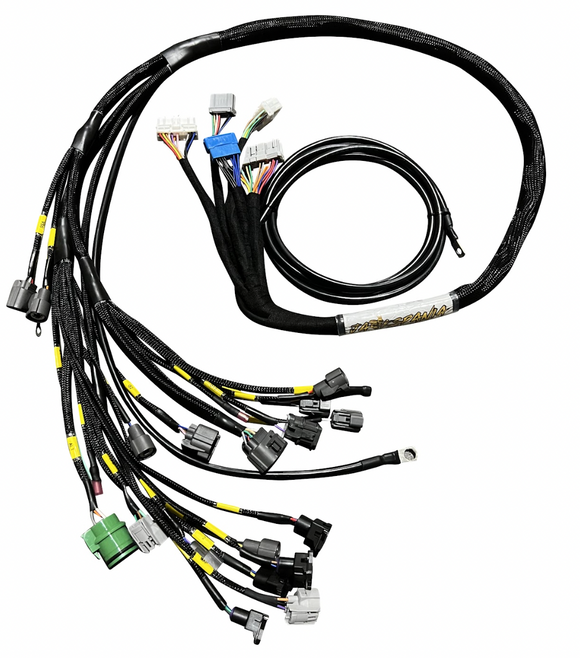 B D H F Series Tucked Engine Sub Chassis Harness OBD1 With Power Wire
