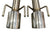 Steel dual tip axle back exhaust muffler for Lexus IS300, IS350, and IS200T 2017-2020 by JackSpania Racing.