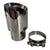Set of four 114mm quad stainless steel exhaust tips by JackSpania Racing, showcasing polished, durable automotive exhaust parts.