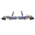Titanium exhaust with carbon fiber tips for Chevrolet Corvette C8 2020+ 6.2L V8, featuring a 3-inch muffler pipe and catback design.