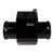 Black water hose coolant temperature sensor adapter for engine sensors, universal fit, by Jack Spania Racing.