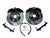 JackSpania Racing JSR 6-Piston CTS-V big brake kit with 355mm rotors for Acura RSX 2002-2006, shown installed in vehicle interior