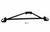 JackSpania Racing 3-point front strut tower bar for Honda Civic EG EK and Acura Integra DC2 suspension setup