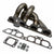 SR20DET Tubular Bottom Mount Turbo Manifold For Nissan 240SX S13 S14 Silvia