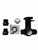 JackSpania Racing billet 1/8 NPT ports universal 16AN -20AN raised inline filler neck cap, CNC machined engine part.