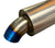 2.5” 3" Inlet Turn Down Pie Cut Dolphin Muffler Stainless Steel
