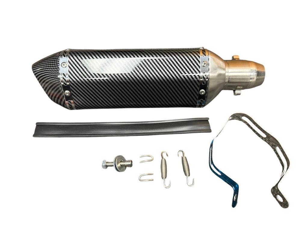 Slip-on 51mm Universal Motorcycle Exhaust Muffler Pipe with DB Killer Silencer