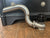 JackSpania Racing 60mm Wastegate WG dump tube pipe for exhaust, tear drop design, universal fit for turbo wastegate systems.
