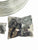 Stainless steel brake line tuck kit with banjo bolts for Honda Civic and Acura Integra, by JackSpania Racing, showing assembled components
