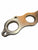 K Series Exhaust Header Flange Steel 1/2" Thick Port Turbo Manifold Flange