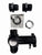JackSpania Racing billet 1/8 NPT ports universal 16AN -20AN raised inline filler neck cap, CNC machined for engine applications