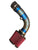 K20 K24 3" Inch Titanium Pie Cut K Swap Cold Air Intake Pipe High Flow Filter