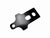 JackSpania Racing billet 4-port AEM boost controller solenoid valve mount bracket for engine parts, showing precision-machined metal construction.