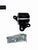 CNC solid engine mount for Honda EK Civic 96-00 B series engines from JackSpania Racing, showing the black metal construction.