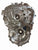 JackSpania Racing B K Series FWD billet CNC front bellhousing transmission case for FWD vehicles, showing precise machining details.