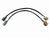 JackSpania Racing 2X O2 sensor extension harness, 12 inches, for Nissan 370Z 2011+ and Infiniti Q50, Q60, G37 VQ37 engines.