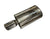 Dual Wall Universal Short Tip 3 Inch Muffler Oval 3" Inlet 3.5" Outlet Polished