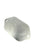JackSpania Racing billet aluminum block off plate for Honda Civic EK firewall engine harness, showing smooth metal surface and mounting holes.