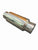 JackSpania Racing 2.5" and 3" inlet outlet mini muffler exhaust resonator in steel, showing the compact cylindrical design.