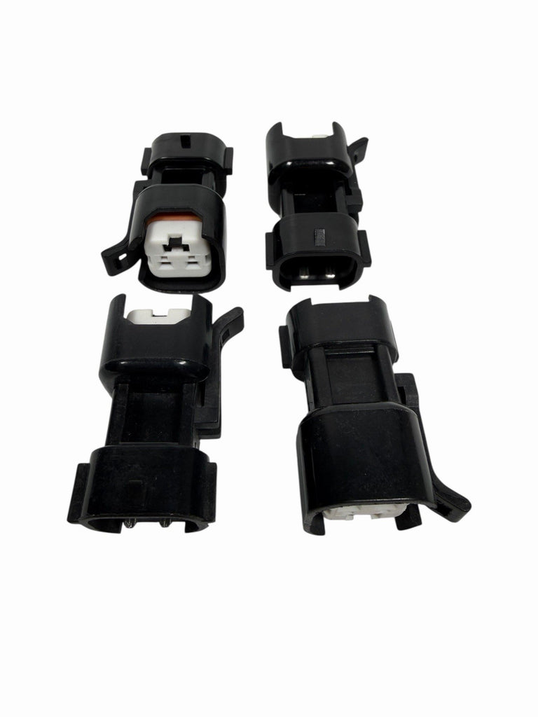 USCAR EV6 EV14 TO DENSO Style Fuel Injector Adapter Connector Set Of 8