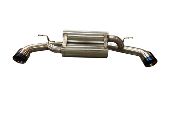 Stainless Steel Axle Back Exhaust For Toyota Supra GR A90 Muffler Helmholtz B58