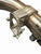 BMW F30, F22, F32, F36 Valved Axle Back Sport Exhaust Muffler by JackSpania Racing with polished metal finish and dual exhaust tips.