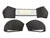 Suede Seat Protector Set For Recaro Semi Bucket Seats SR3 SR4 2 Sets